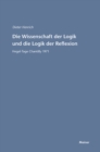 Die Wissenschaft der Logik und die Logik der Reflexion : Hegel-Tage Chantilly 1971 - eBook