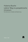 Leibniz' Weg ins perspektivische Universum - eBook