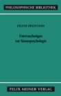 Untersuchungen zur Sinnespsychologie - eBook