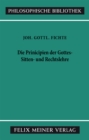 Die Principien der Gottes-, Sitten- und Rechtslehre - eBook