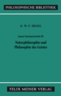 Jenaer Systementwurfe III : Naturphilosophie und Philosophie des Geistes - eBook