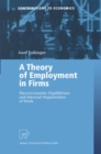 A Theory of Employment in Firms : Macroeconomic Equilibrium and Internal Organization of Work - eBook