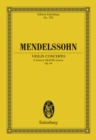 Violin Concerto E minor - eBook