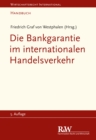 Die Bankgarantie im internationalen Handelsverkehr - eBook