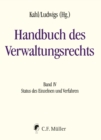 Handbuch des Verwaltungsrechts : Band IV: Status des Einzelnen und Verfahren - eBook