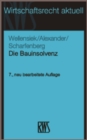 Die Bauinsolvenz - eBook