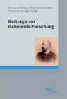 Beitrage zur Gabelentz-Forschung - eBook