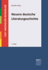 Neuere deutsche Literaturgeschichte : Eine Einfuhrung - eBook