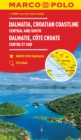 Croatia Dalmatian Coast Marco Polo Map - Book