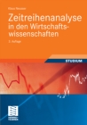 Zeitreihenanalyse in den Wirtschaftswissenschaften - eBook