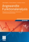 Angewandte Funktionalanalysis : Motivationen und Methoden fur Mathematiker und Wirtschaftswissenschaftler - eBook