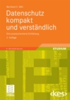 Datenschutz kompakt und verstandlich : Eine praxisorientierte Einfuhrung - eBook