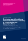 Entwicklung und Gestaltung eines Unternehmenscontrolling in mittelstandischen Bauunternehmen : Unter Berucksichtigung von zwei empirischen Untersuchungen im zeitlichen Vergleich - eBook