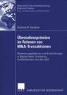 Ubernahmepramien im Rahmen von M&A-Transaktionen : Bestimmungsfaktoren und Entwicklungen in Deutschland, Frankreich, Grobritannien und den USA - eBook