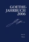 Goethe-Jahrbuch 123, 2006 - eBook