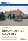 Russian Active Measures - Yesterday, Today, Tomorrow - Book