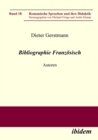 Bibliographie Franzosisch : Autoren - eBook