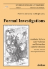 Formal Investigations: Aesthetic Style in Late-Victorian and Edwardian Detective Fiction - eBook