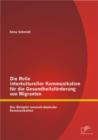 Die Rolle interkultureller Kommunikation fur die Gesundheitsforderung von Migranten: Das Beispiel russisch-deutsche Kommunikation - eBook