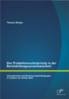 Das Produktionsschulprinzip in der Berufsbildungszusammenarbeit: Umsetzbarkeit und Realisierungsbedingungen in Landern der Dritten Welt - eBook