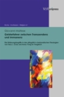 Geisterfahrer zwischen Transzendenz und Immanenz : Die Erfahrungsbegriffe in den pfingstlich-charismatischen Theologien von Terry L. Cross und Amos Yong im Vergleich - eBook