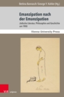 Emanzipation nach der Emanzipation : Judische Literatur, Philosophie und Geschichte um 1900 - eBook