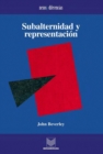 Subalternidad y representacion - eBook