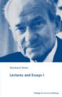 Lectures and Essays I : 1983 - 1986 - eBook