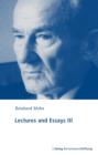 Lectures and Essays III : 1996 - 2006 - eBook
