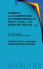 Inhaltskontrolle im nationalen und Europaischen Privatrecht : Deutsch-griechische Perspektiven - eBook