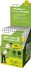 Golf Rules Quick Reference 2023-2026 (10 pack) : The practical guide for use on the course - Book
