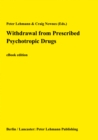 Withdrawal from Prescribed Psychotropic Drugs - eBook