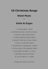10 Christmas Songs (Violin & Organ) : Christmas Sheet Music for Violin & Organ - eBook