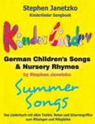 Kinderlieder Songbook - German Children's Songs & Nursery Rhymes - Summer Songs : Das Liederbuch mit allen Texten, Noten und Gitarrengriffen zum Mitsingen und Mitspielen - eBook