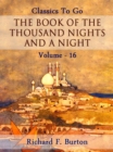 The Book of the Thousand Nights and a Night - Volume 16 - eBook