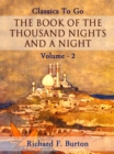 The Book of the Thousand Nights and a Night - Volume 02 - eBook