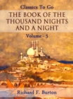 The Book of the Thousand Nights and a Night - Volume 05 - eBook