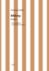 Hermann Bahr / Bildung : Kritische Schriften in Einzelausgaben / Essays - eBook