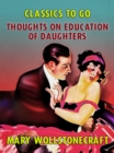 Thoughts on Education of Daughters - eBook