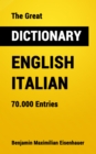 The Great Dictionary English - Italian : 70.000 Entries - eBook
