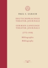 Deutschsprachige Theater-Journale / German-Language Theater Journals (1772-1918) : Bibliographie / Bibliography - eBook