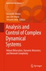 Analysis and Control of Complex Dynamical Systems : Robust Bifurcation, Dynamic Attractors, and Network Complexity - eBook