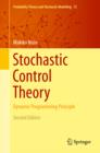Stochastic Control Theory : Dynamic Programming Principle - eBook