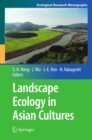 Landscape Ecology in Asian Cultures - eBook