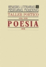 Taller poetico, 1936-1938. Poesia, 1938 - eBook