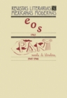 Eos, 1943-Pan. Revista de literatura, 1945-1946 - eBook