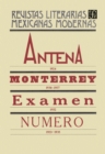 Antena, 1924. Monterrey, 1930-1937. Examen, 1932. Numero, 1933-1935 - eBook