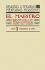 El Maestro. Revista de cultura nacional I, abril-septiembre de 1921 - eBook