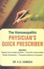 Homeopathic Physician's Quick Prescriber - Book