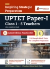 UPTET Paper 1 2021 Exam | 10 Full-length Mock Tests (Solved) | Latest Edition Uttar Pradesh Teacher Eligibility Test Book as per Syllabus - eBook